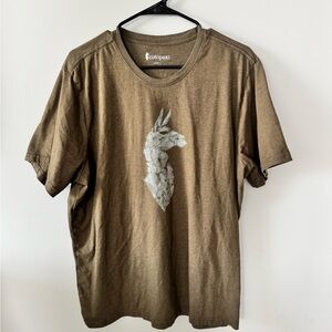 Cotopaxi Tan Graphic Short Sleeve Tee